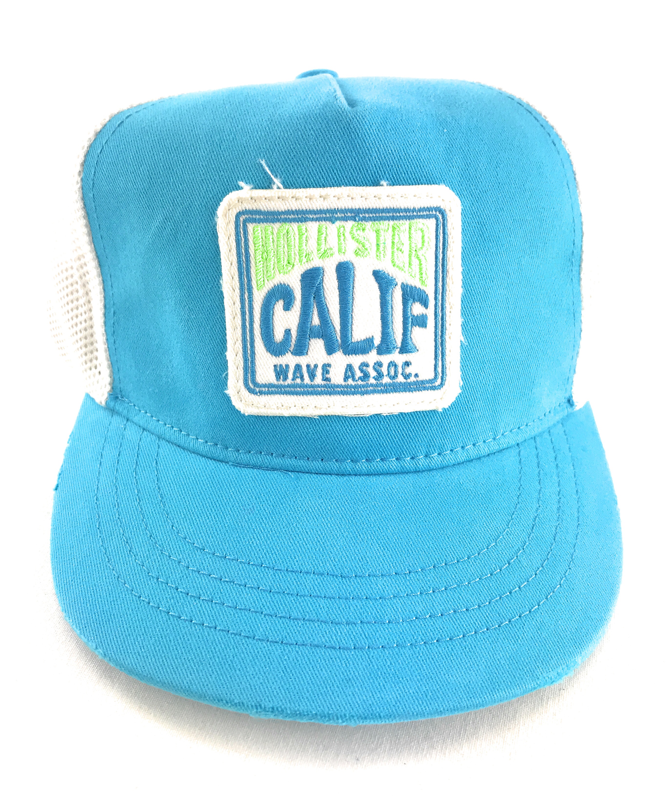 Hollister Womens Hat Baseball Cap Adjustable Snap Back Trucker Mesh